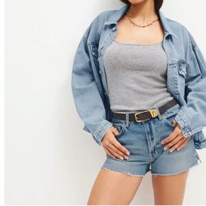 Dakota mid rise jean shorts